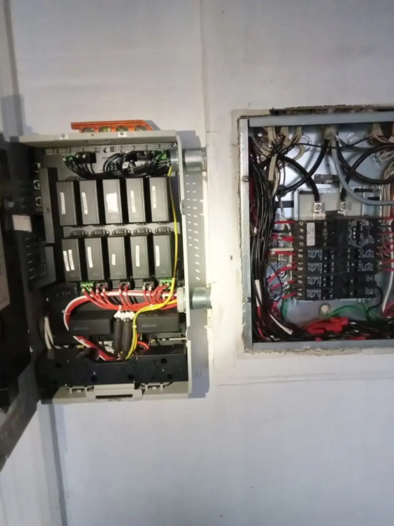 Electrical panel upgrade completed for Electrical Troubleshooting in Doffing